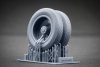 ScaleX WW 35002 ZIS-5 Ordinary wheel set (for HobbyBoss) 1/35